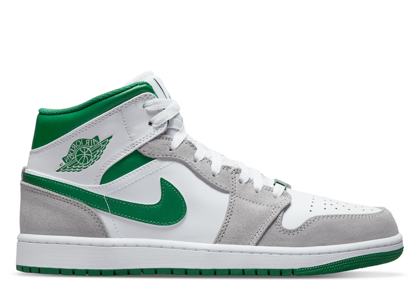 Nike Air Jordan 1 Mid SE Grey Green