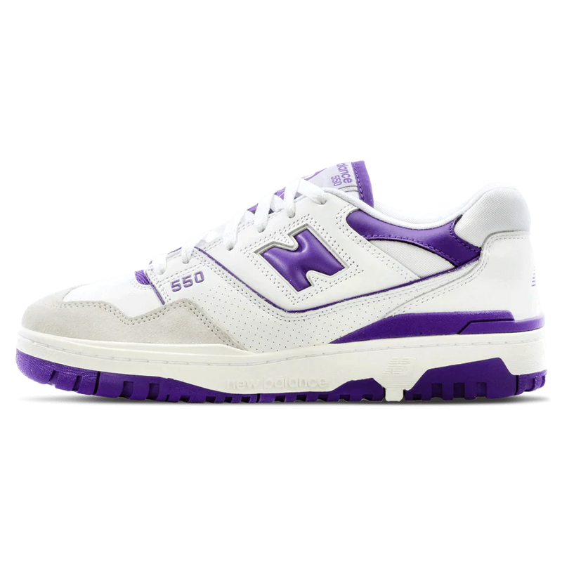 New Balance 550 White Purple