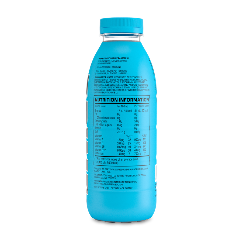 Prime Drink Blue Raspberry