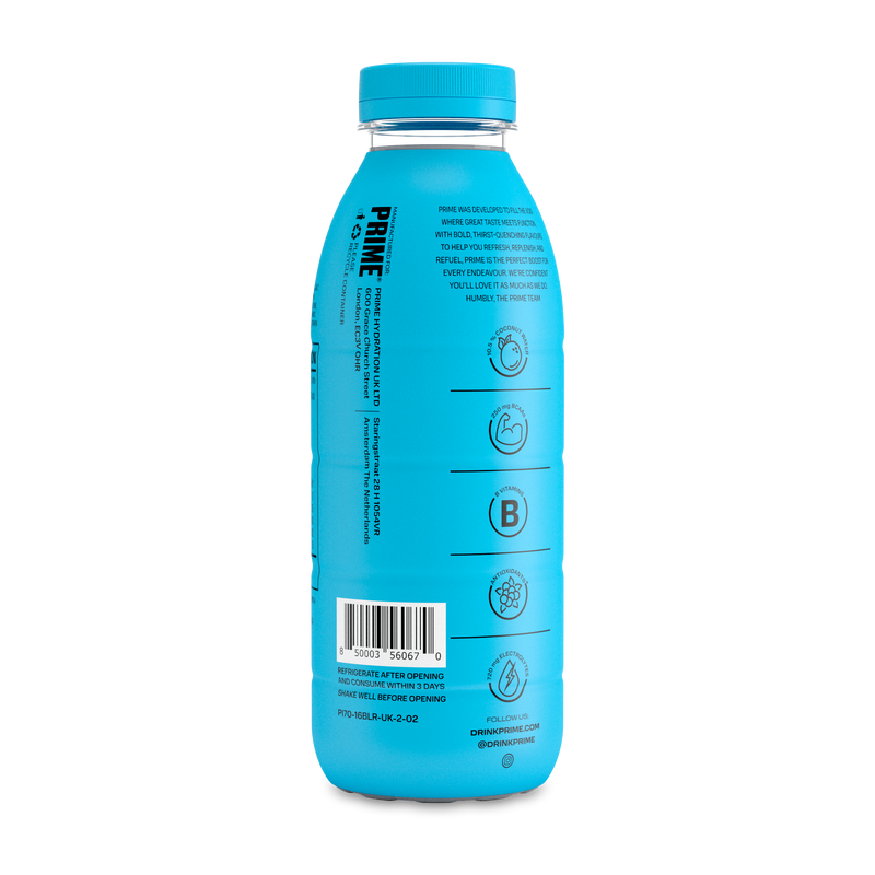 Prime Drink Blue Raspberry