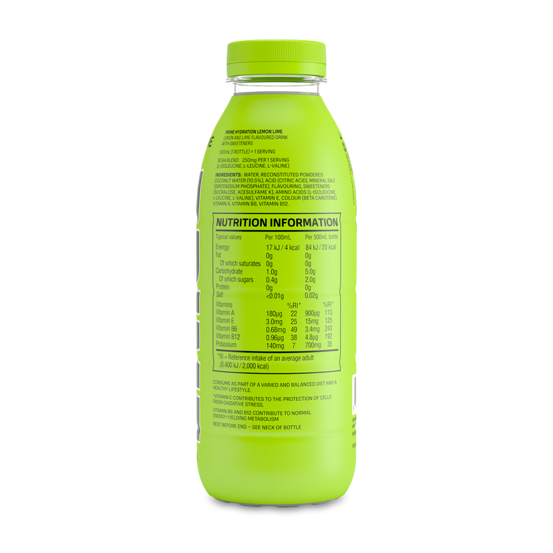 Prime Drink Lemon Lime